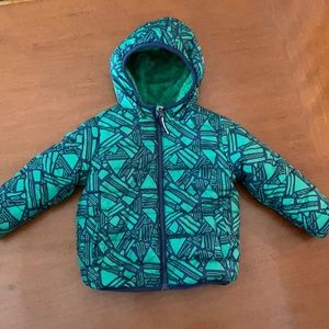 Cat & Jack reversible 3T winter jacket